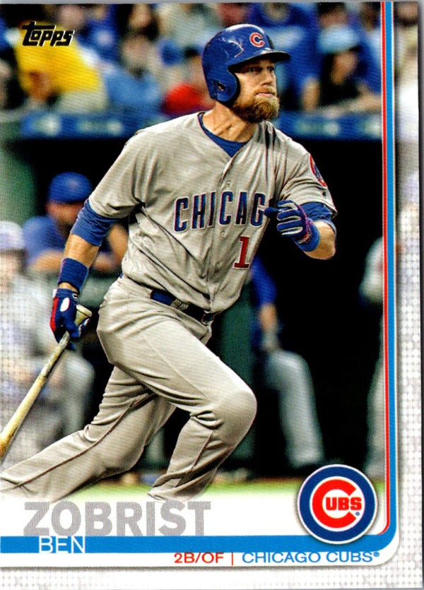 2019 Topps Ben Zobrist #9