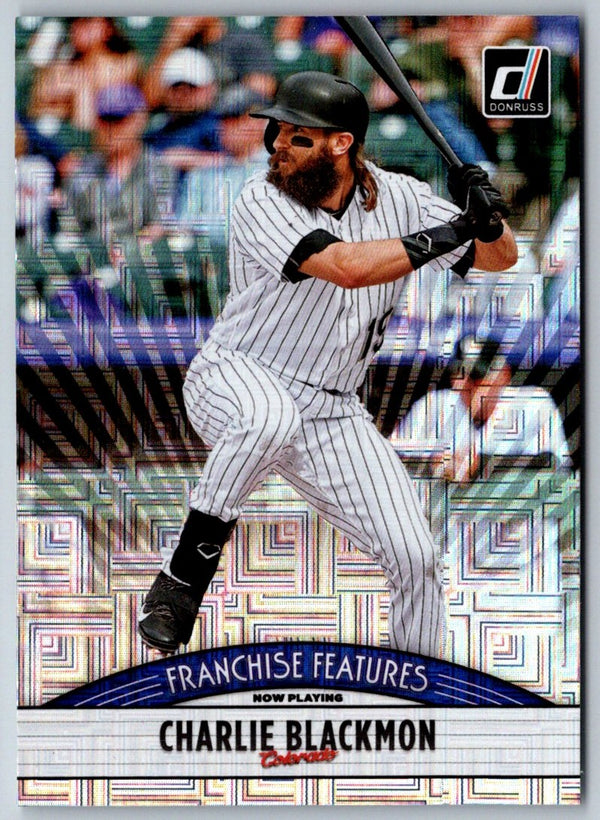 2019 Donruss Franchise Features Diamond Charlie Blackmon/Leody Taveras #FF18