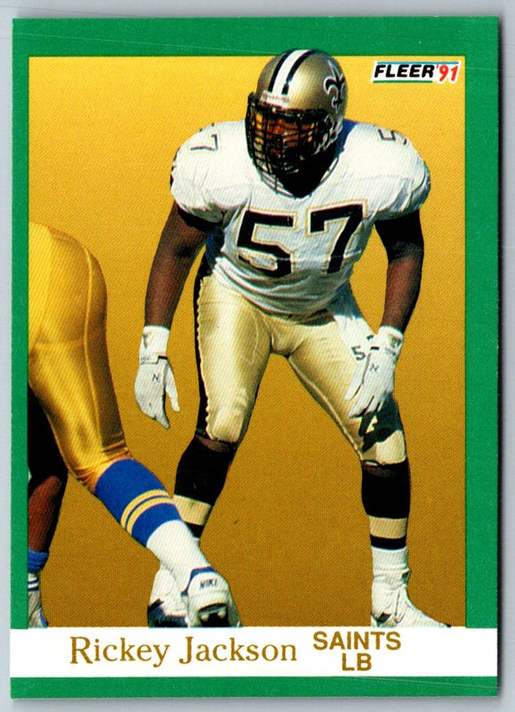 1991 Fleer Rickey Jackson #296