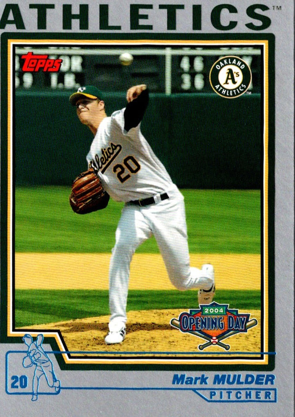 2002 Topps eTopps Mark Mulder #35