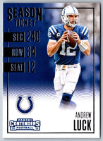 2016 Panini Contenders Andrew Luck #92