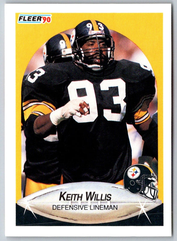1990 Fleer Keith Willis #151