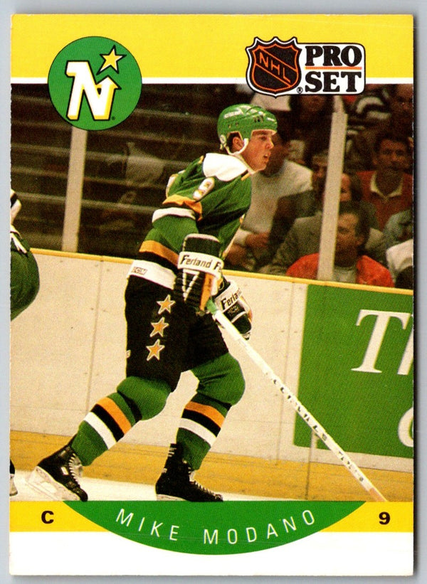 1990 Pro Set Mike Modano #142 Rookie