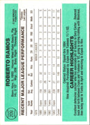 1984 Donruss Bobby Ramos