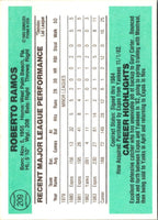 1984 Donruss Bobby Ramos #209