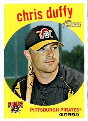 2008 Topps Heritage Chris Duffy #363