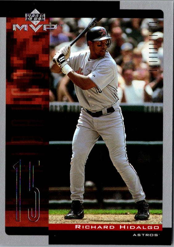 2001 Upper Deck MVP Richard Hidalgo #158