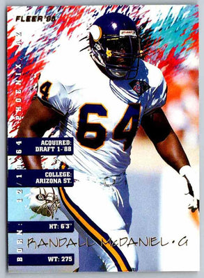 1995 Fleer Randall McDaniel #237