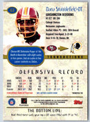 1998 Topps Stadium Club Football Dana Stubblefield