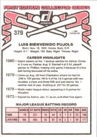 1981 Donruss Luis Pujois #379A