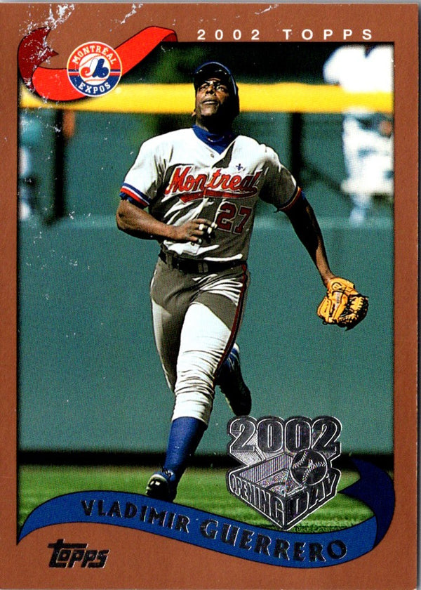 2002 Topps Opening Day Vladimir Guerrero #70