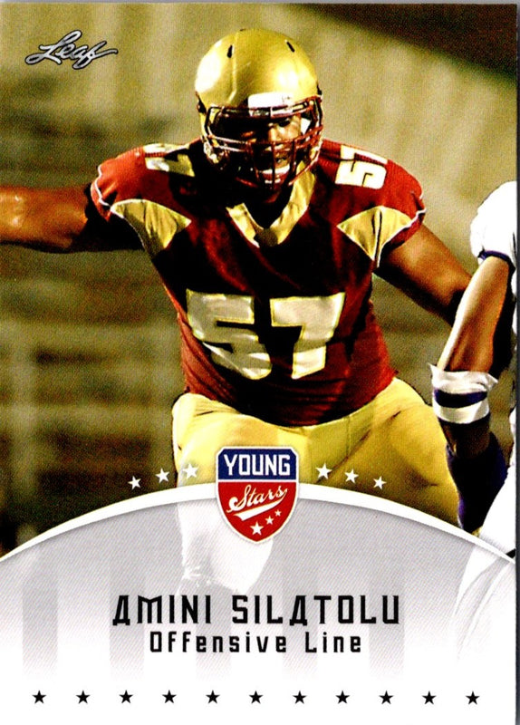 2012 Leaf Young Stars Amini Silatolu #5