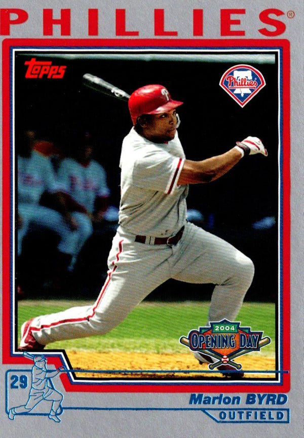 2004 Topps Opening Day Marlon Byrd #34