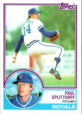 1983 Topps Paul Splittorff #316 NM-MT