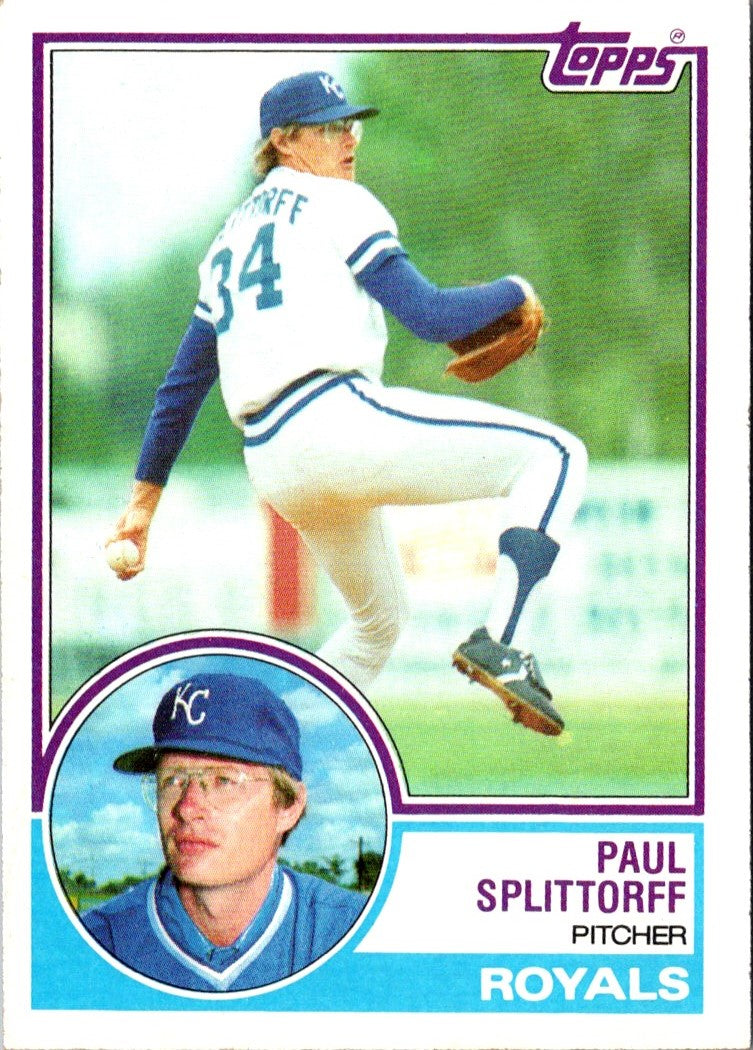 1983 Topps Paul Splittorff