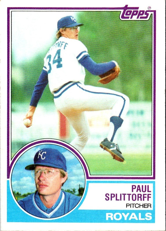 1983 Topps Paul Splittorff #316 NM-MT