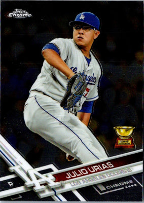 2017 Topps Chrome Julio Urias #60