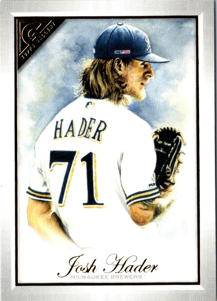 2019 Topps Gallery Josh Hader