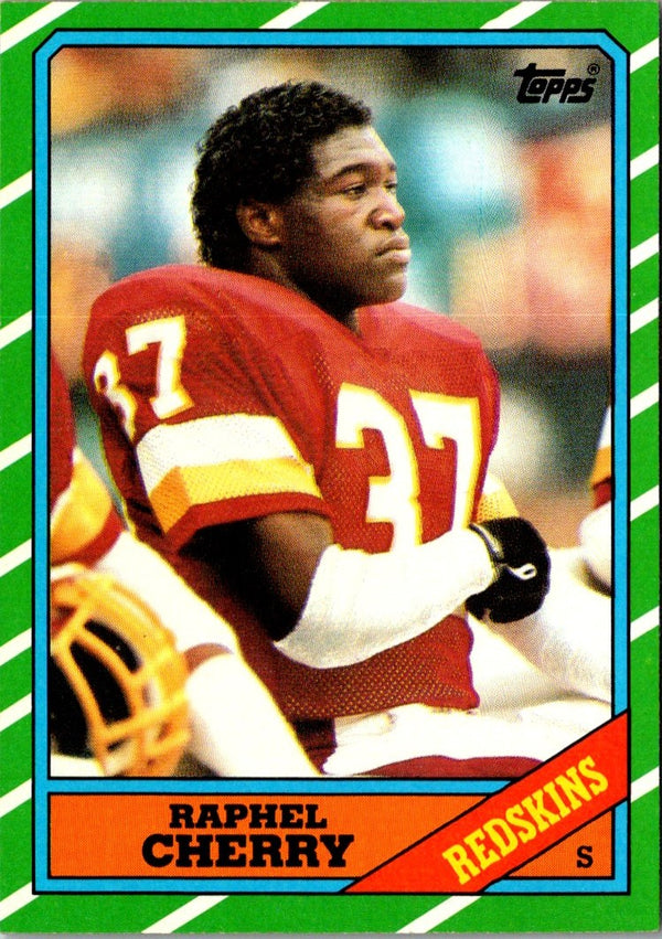 1986 Topps Raphel Cherry #183 Rookie NM+