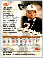 1998 Topps Stadium Club Football Jeff George #102