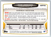 2013 Bowman Adam Landecker #BDPP103