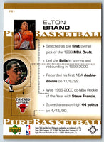 2000 Upper Deck Pure Basketball Elton Brand #PB1