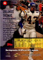 1997 Stadium Club Orlando Thomas #16
