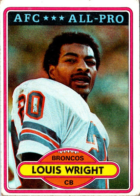 1980 Topps Louis Wright #90