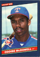 1986 Leaf Oddibe McDowell