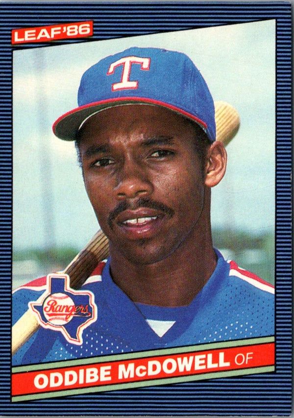 1986 Leaf Oddibe McDowell #46