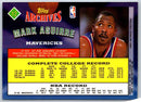 1993 Topps Mark Aguirre