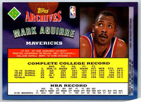1993 Topps Mark Aguirre #12
