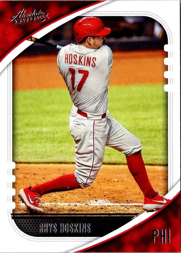 2021 Panini Absolute Rhys Hoskins #14