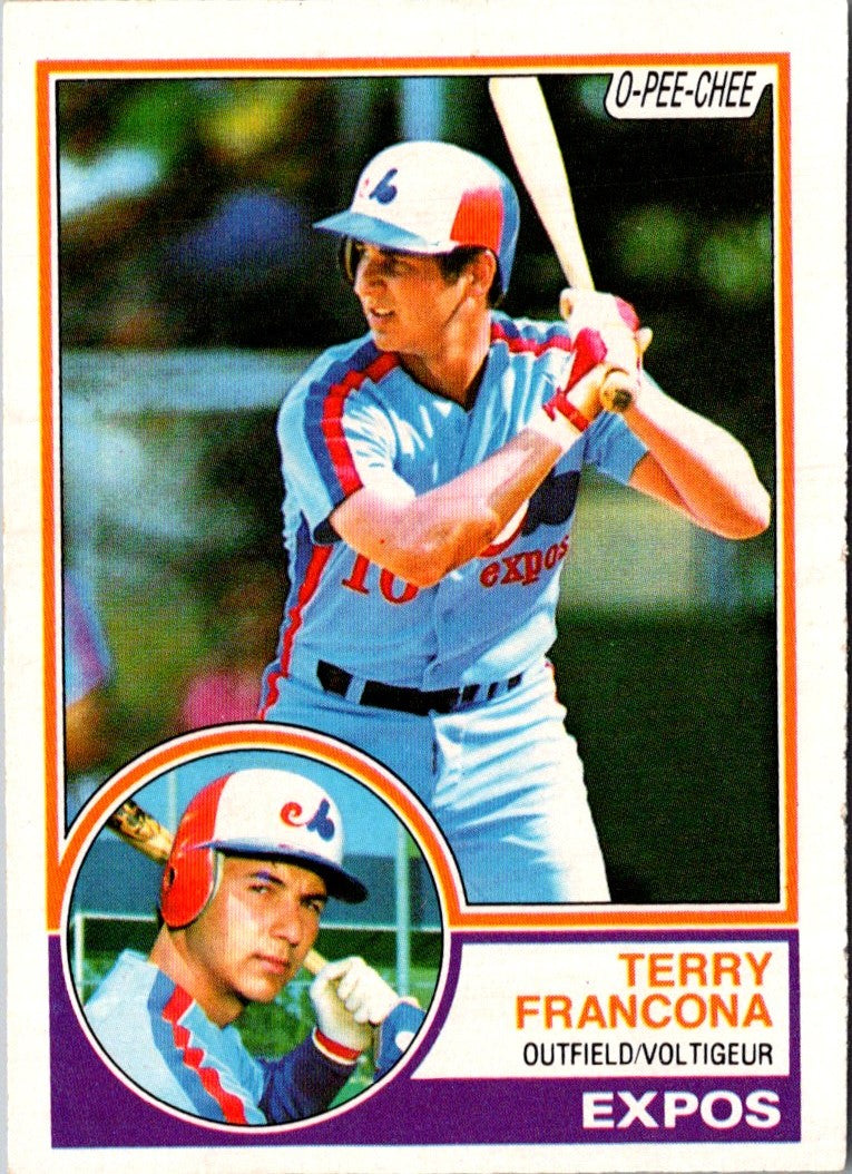 1983 O-Pee-Chee Terry Francona