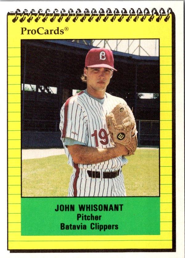 1991 ProCards John Whisonant #3484