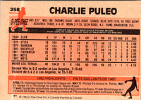 1983 O-Pee-Chee Charlie Puleo #358