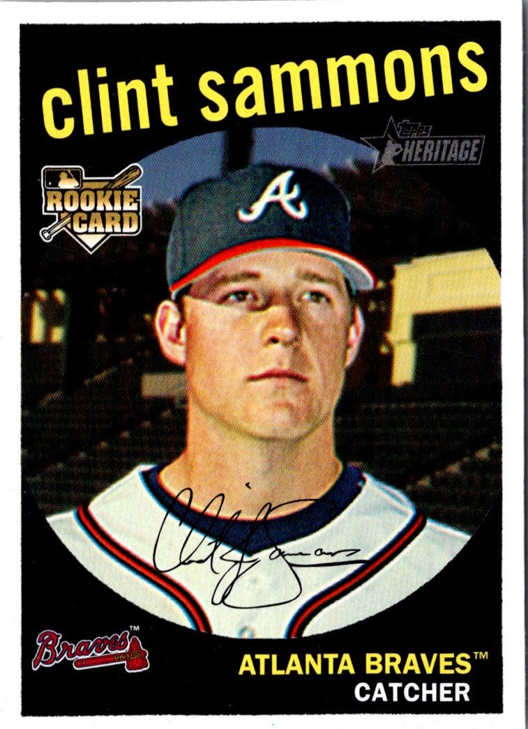 2008 Topps Heritage Clint Sammons