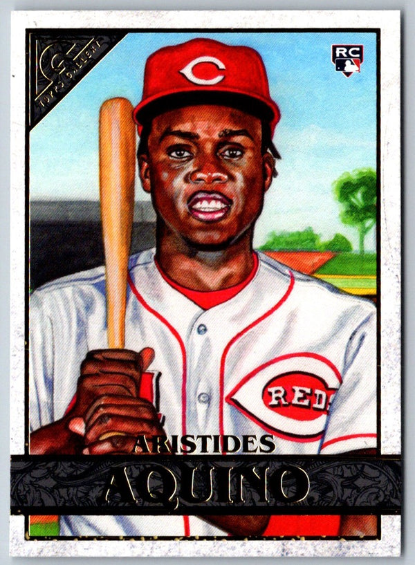 2020 Topps Gallery Aristides Aquino #3 Rookie