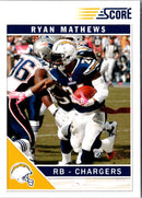 2011 Score Ryan Mathews