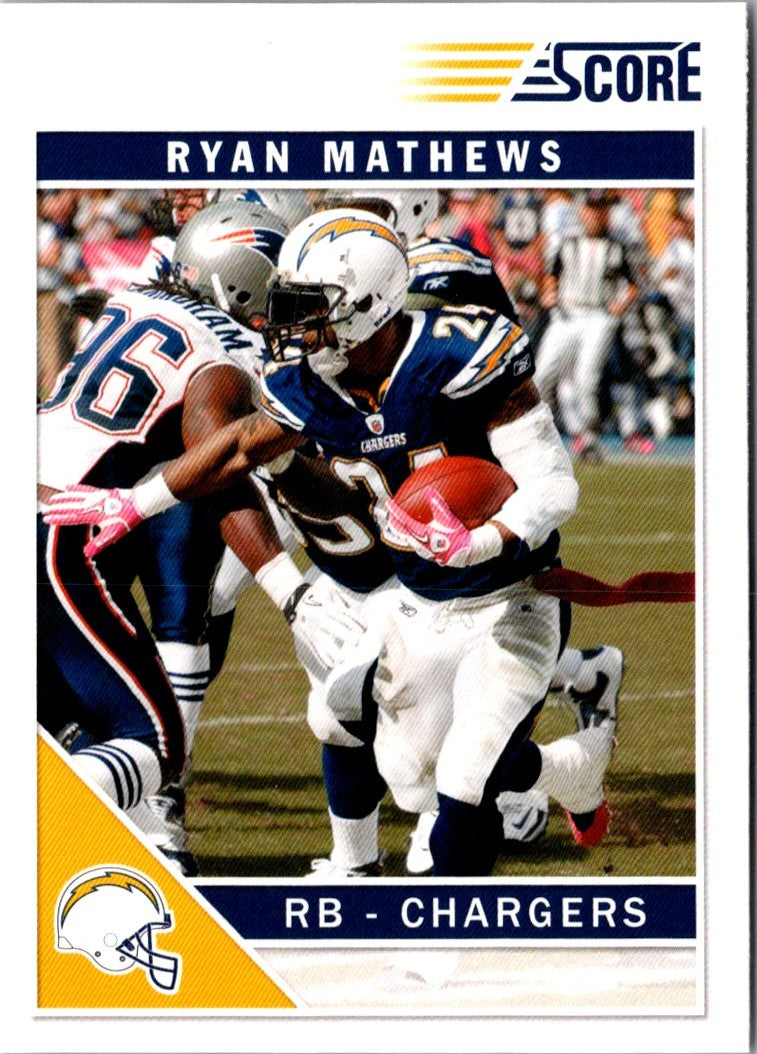 2011 Score Ryan Mathews