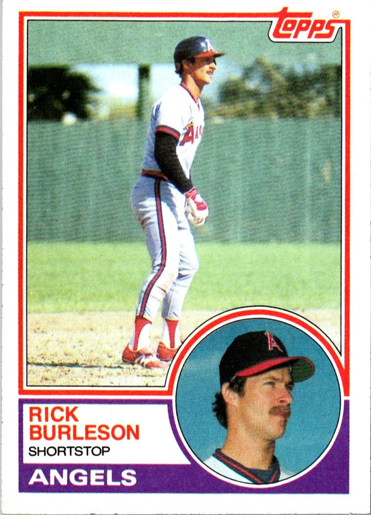 1983 Topps Rick Burleson