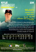 2016 Stadium Club Kyle Gibson #234