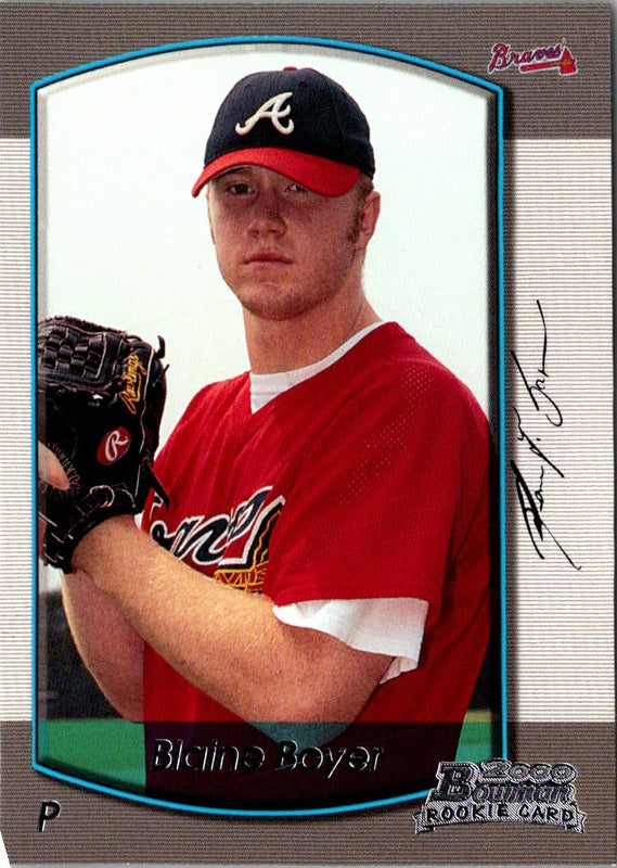 2000 Bowman Draft Picks & Prospects Blaine Boyer #94 Rookie