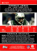 2007 Bowman Chrome Thomas Jones