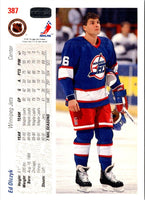 1991 Upper Deck French Ed Olczyk #387B