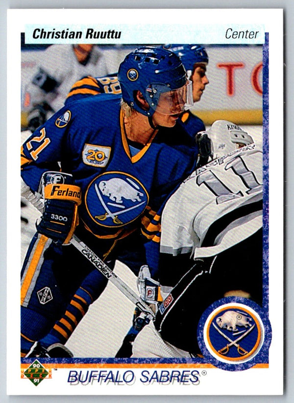 1990 Upper Deck Christian Ruuttu #170