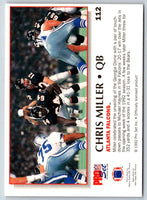1992 Pro Set Power Chris Miller #112
