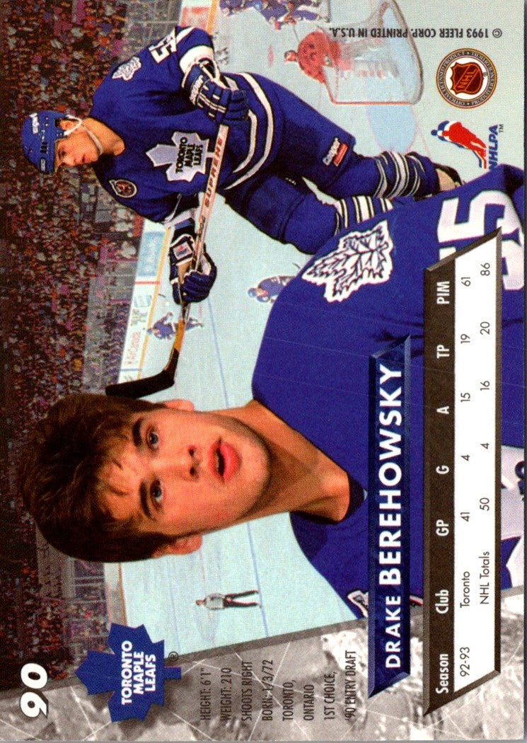 1993 Ultra Drake Berehowsky