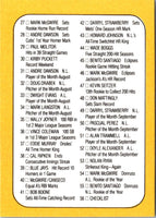 1987 Donruss Highlights Checklist 1-56 #56