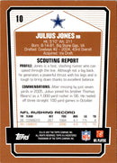 2007 Topps Draft Picks & Prospects Julius Jones